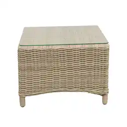Van Cranenbroek Tafel bijzet Aprano 57x57 cm White Orchid Bois le Duc aanbieding