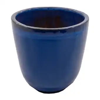 Van Cranenbroek Pot scafa glazed blauw aanbieding
