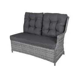 Van Cranenbroek Bank 2-zit links Sicura Willow Grey Bois le Duc aanbieding