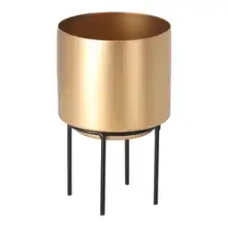 Van Cranenbroek Plantenpot goud 17x11cm aanbieding