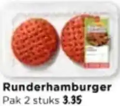 Vomar Voordeelmarkt Runderhamburger aanbieding