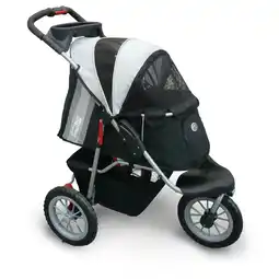 Pets Place Innopet Hondenbuggy Comfort Efa - Hondentrolley - 46x31x88 cm Zwart Grijs aanbieding
