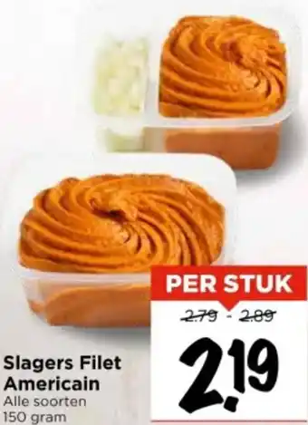 Vomar Voordeelmarkt Slagers Filet Americain aanbieding