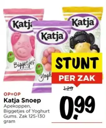Vomar Voordeelmarkt Katja Snoep aanbieding