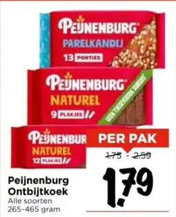 Vomar Voordeelmarkt Peijnenburg Ontbijtkoek aanbieding