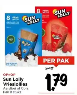 Vomar Voordeelmarkt Sun Lolly Vrieslollies aanbieding