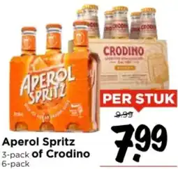 Vomar Voordeelmarkt Aperol Spritz of Crodino aanbieding