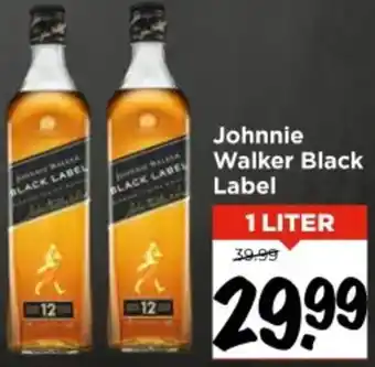 Vomar Voordeelmarkt Johnnie Walker Black Label aanbieding