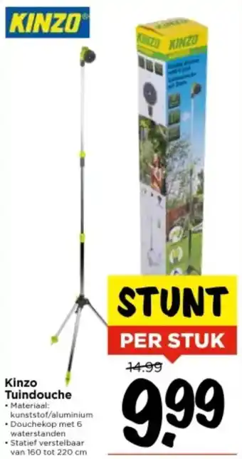 Vomar Voordeelmarkt Kinzo Tuindouche aanbieding