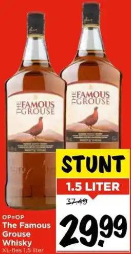 Vomar Voordeelmarkt The Famous Grouse Whisky aanbieding