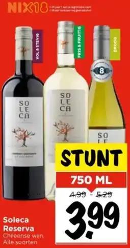 Vomar Voordeelmarkt Soleca Reserva aanbieding