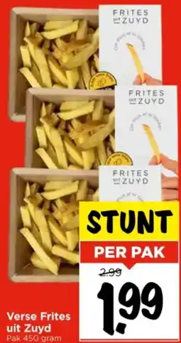 Vomar Voordeelmarkt Verse Frites uit Zuyd aanbieding