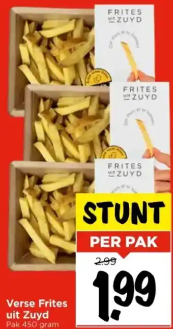 Vomar Voordeelmarkt Verse Frites uit Zuyd aanbieding