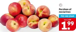 Hoogvliet Perziken of nectarines aanbieding