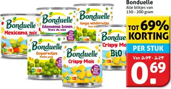 Hoogvliet Bonduelle aanbieding