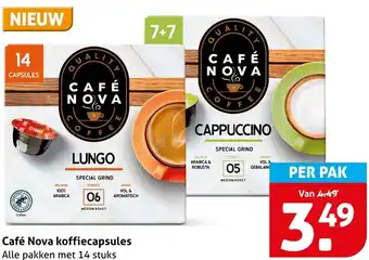 Hoogvliet Café Nova koffiecapsules aanbieding