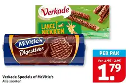 Hoogvliet Verkade Specials of McVitie's aanbieding