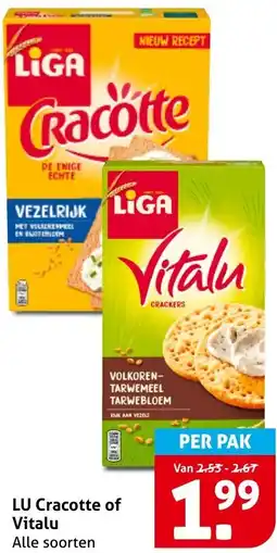 Hoogvliet LU Cracotte of Vitalu aanbieding