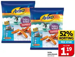 Hoogvliet Aviko wavy blends aanbieding