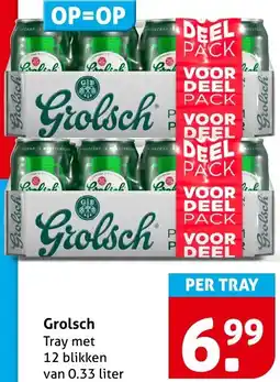 Hoogvliet Grolsch aanbieding