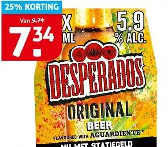 Hoogvliet Desperados aanbieding