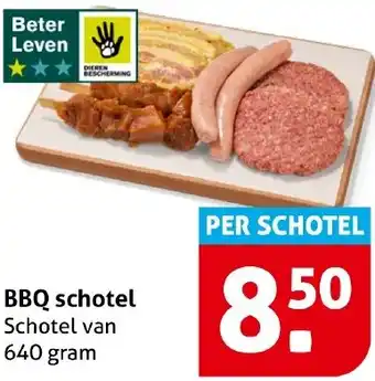 Hoogvliet BBQ schotel aanbieding