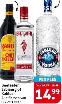 Hoogvliet Beefeater, Esbjaerg of Kahlua aanbieding