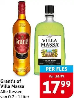 Hoogvliet Grant's of Villa Massa aanbieding