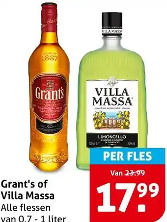 Hoogvliet Grant's of Villa Massa aanbieding