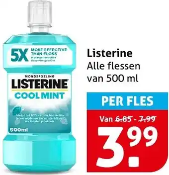 Hoogvliet Listerine aanbieding