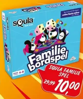 Boekenvoordeel SQULA FAMILIE SPEL aanbieding