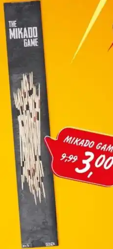 Boekenvoordeel MIKADO GAME aanbieding