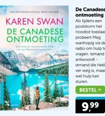 Boekenvoordeel De Canadese ontmoeting aanbieding