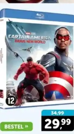 Boekenvoordeel Captain America - Brave New World aanbieding