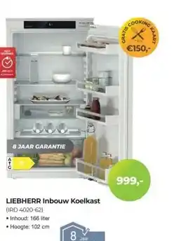 EP Beerepoot LIEBHERR Inbouw Koelkast (IRD 4020-62) aanbieding