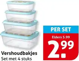 Hoogvliet Vershoudbakjes aanbieding