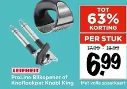 Vomar Voordeelmarkt LEIFHEIT ProLine Blikopener of Knoflookper Knobi King aanbieding