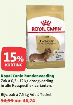 Maxi Zoo Royal Canin hondenvoeding aanbieding