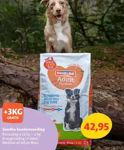 Maxi Zoo Smolke hondenvoeding aanbieding