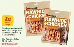 Maxi Zoo Flamingo hondensnacks aanbieding