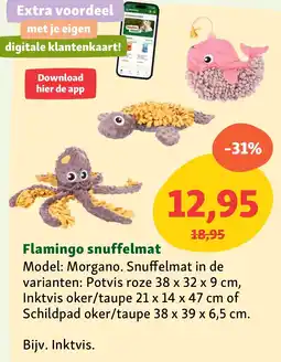 Maxi Zoo Flamingo snuffelmat aanbieding