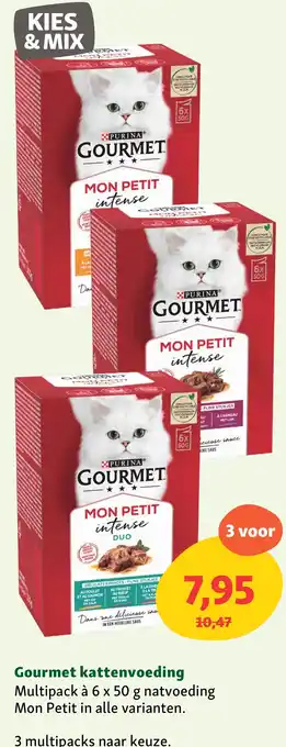 Maxi Zoo Gourmet kattenvoeding aanbieding