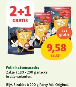 Maxi Zoo Felix kattensnacks aanbieding