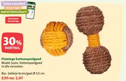 Maxi Zoo Flamingo kattenspeelgoed aanbieding