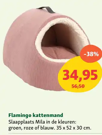 Maxi Zoo Flamingo kattenmand aanbieding