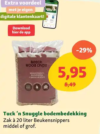 Maxi Zoo Tuck 'n Snuggle bodembedekking aanbieding