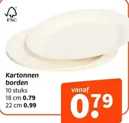 Wibra Kartonnen borden aanbieding