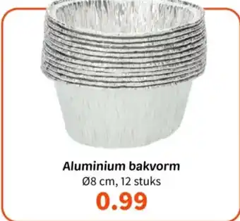 Wibra Aluminium bakvorm aanbieding