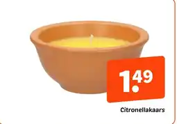 Wibra Citronellakaars aanbieding