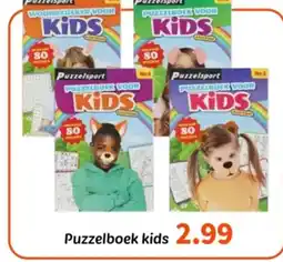 Wibra Puzzelboek kids aanbieding